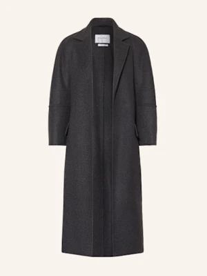 Max Mara Płaszcz Wełniany Asburgo Z Kaszmirem grau