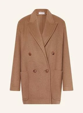 Max Mara Płaszcz Wełniany Deletta braun