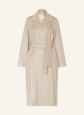 Max Mara Płaszcz Z Kaszmiru Fornovo beige