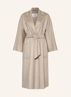 Max Mara Płaszcz Z Kaszmiru Labbro beige