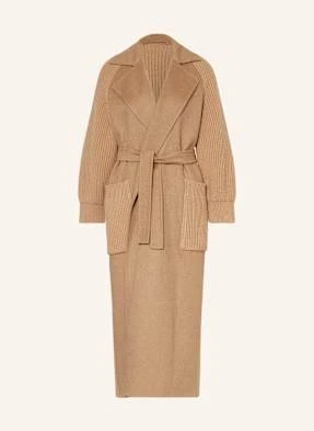 Max Mara Płaszcz Z Wielbłądziej Sierści Berard Z Mieszanki Materiałów braun