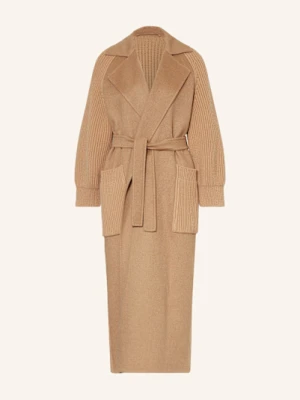 Max Mara Płaszcz Z Wielbłądziej Sierści Berard Z Mieszanki Materiałów braun