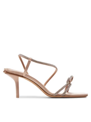 Max Mara Sandały Crystalsandal 24245264116 Różowy