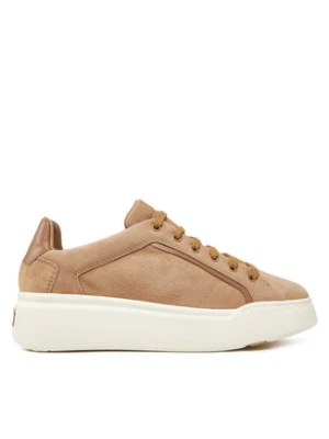 Max Mara Sneakersy 2514761011650 Brązowy