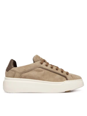 Max Mara Sneakersy 2614761031650 Beżowy
