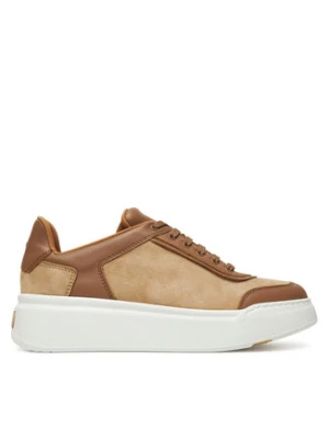 Max Mara Sneakersy Maxi 2524766071650 Brązowy
