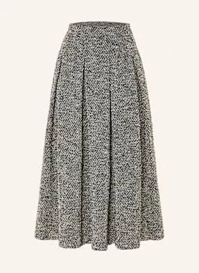 Max Mara Spódnica Bouclé Gallo schwarz