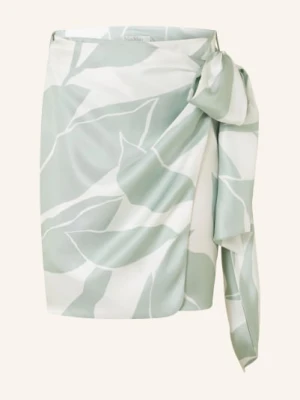 Max Mara Spódnica Kopertowa Strano Z Jedwabiu gruen