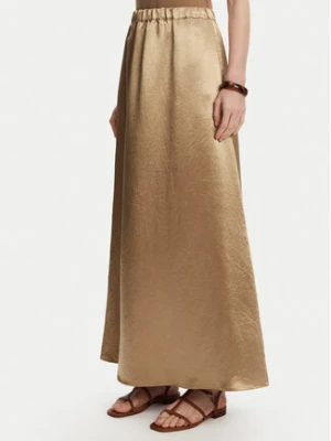Max Mara Spódnica trapezowa Nuevo 2516101028 Beżowy Regular Fit