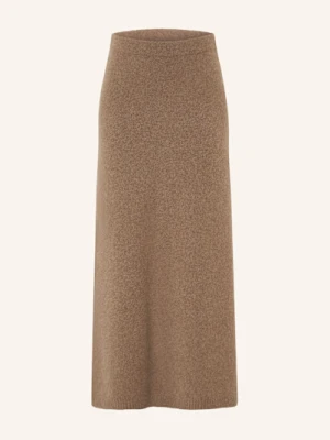 Max Mara Spódnica Z Dzianiny Dorina Z Kaszmiru braun