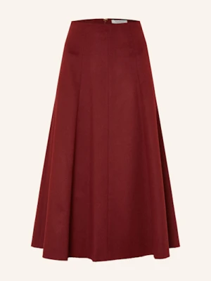 Max Mara Spódnica Z Dzianiny Geneve Z Wielbłądziej Sierści rot