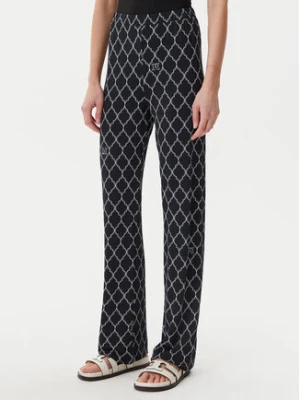Max Mara Spodnie dresowe 2516781039650 Czarny Regular Fit