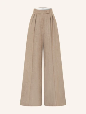 Max Mara Spodnie Marlena Zulia Z Kaszmiru grau