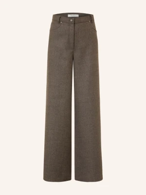 Max Mara Spodnie Typu Marlena Gennaio braun CZIEMNOSZARY