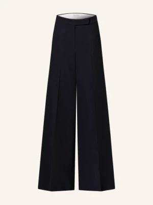 Max Mara Spodnie Z Dzianiny Osol blau