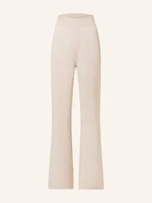 Max Mara Spodnie Z Dzianiny Wilma beige