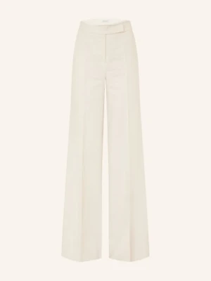 Max Mara Spodnie Z Lnu Marki Badesse beige