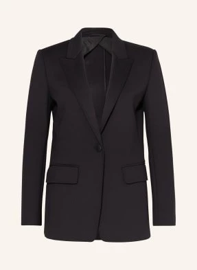 Max Mara Studio Blezer Z Dżerseju Caprara schwarz