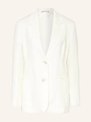 Max Mara Studio Blezer Z Lnu Vandea weiss