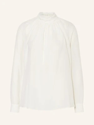 Max Mara Studio Bluzka Jedwabna Gaia Z Kokardą weiss