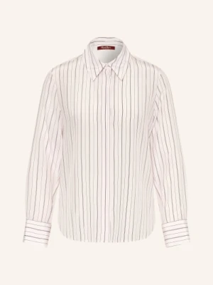 Max Mara Studio Bluzka Koszulowa Flirt Z Jedwabiu rosa