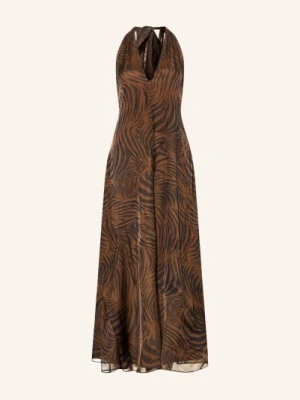 Max Mara Studio Jedwabna Sukienka Salice braun