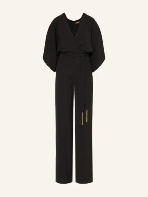 Max Mara Studio Kombinezon Ode Z Rękawami 3/4 schwarz
