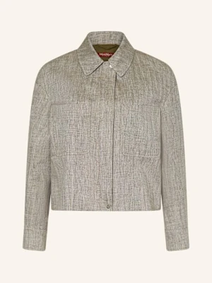 Max Mara Studio Kurtka Lucas Z Lnu gruen