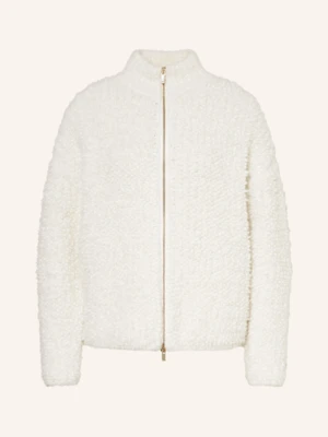 Max Mara Studio Kurtka Pluszowa Oggetti Z Alpaką weiss