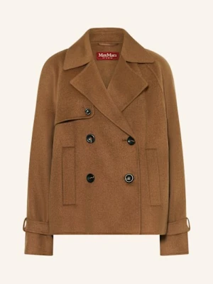 Max Mara Studio Kurtka Trencz Nupar braun
