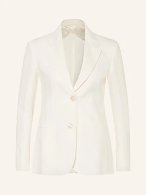 Max Mara Studio Lniana Marynarka Mstbello weiss
