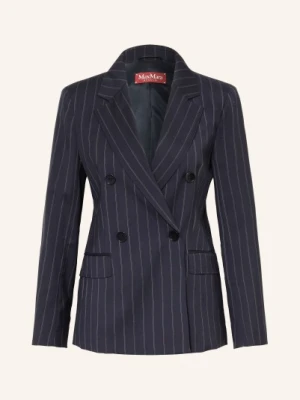 Max Mara Studio Marynarka Onagro Z Wełny Dziewiczej blau