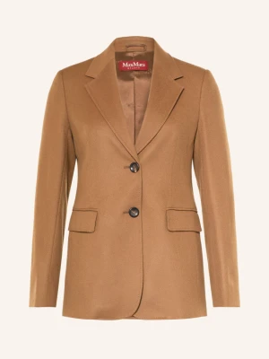 Max Mara Studio Marynarka Volpino braun JASNOBRĄZOWY