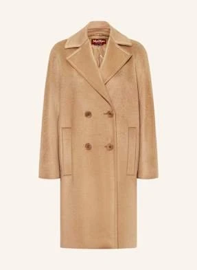 Max Mara Studio Płaszcz Wełniany Agenda braun