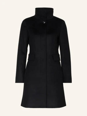 Max Mara Studio Płaszcz Wełniany Agnese schwarz CZARNY