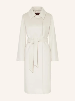 Max Mara Studio Płaszcz Wełniany Bcollag beige