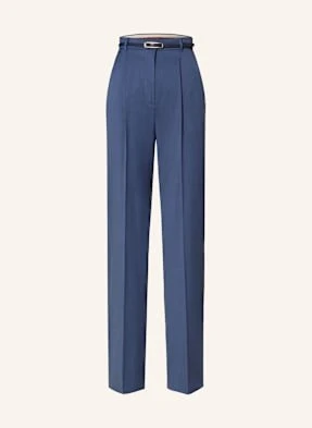 Max Mara Studio Spodnie Marlena Anfora blau