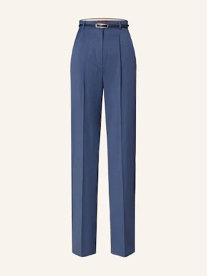 Max Mara Studio Spodnie Marlena Anfora blau