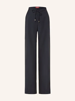 Max Mara Studio Spodnie Marlena Berard blau