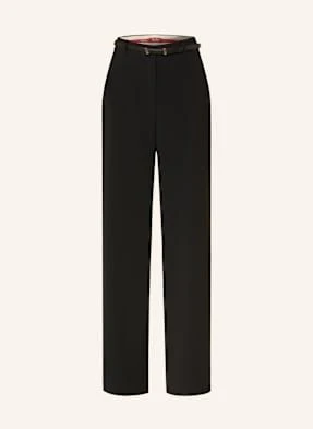 Max Mara Studio Spodnie Marlena Jez schwarz