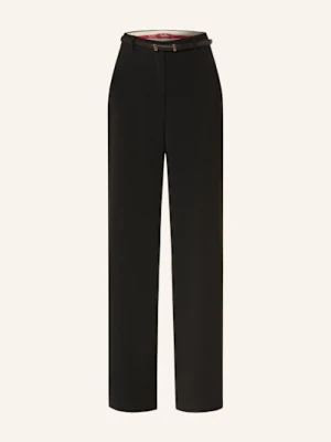 Max Mara Studio Spodnie Marlena Jez schwarz