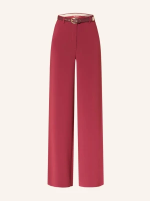 Max Mara Studio Spodnie Typu Marlena Amico rot CIEMNOCZERWONY
