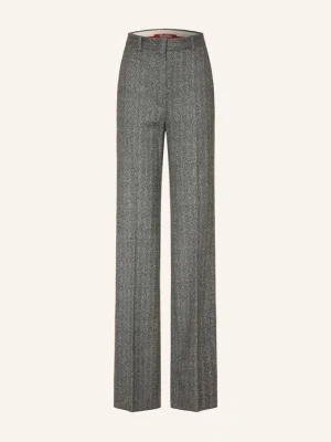 Max Mara Studio Spodnie Typu Marlena Edicola Z Dżerseju schwarz