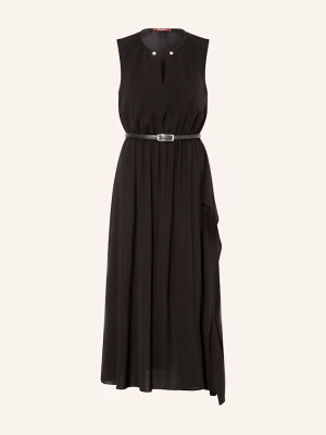 Max Mara Studio Sukienka Amour schwarz CZARNY