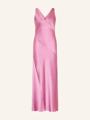 Max Mara Studio Sukienka Satynowa Pilly rosa