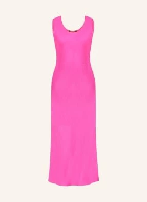 Max Mara Studio Sukienka Ultimo Z Lnem pink