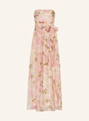 Max Mara Studio Sukienka Wieczorowa Lisetta Z Jedwabiu rosa