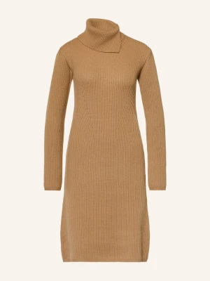 Max Mara Studio Sukienka Z Dzianiny Oscuro braun CAMELOWY