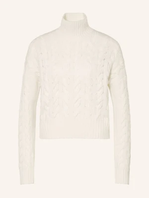 Max Mara Studio Sweter Cosmo weiss KREMOWY
