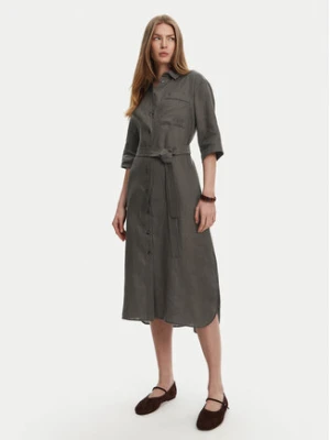 Max Mara Sukienka koszulowa Salute 2516221028 Zielony Regular Fit